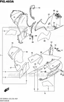 LOWER FAIRING for Suzuki HAYABUSA 1300 2014