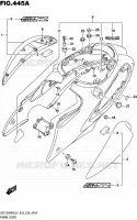 REAR FAIRING for Suzuki HAYABUSA 1300 2014