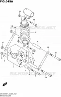 SHOCK ABSORBER LINKAGE (GSX1300RAZL4 E03) for Suzuki HAYABUSA 1300 2014