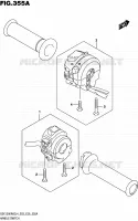 SWITCHES for Suzuki HAYABUSA 1300 2014