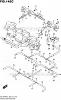 THROTTLE BODY (GSX1300RAZL4 E33) for Suzuki HAYABUSA 1300 2014