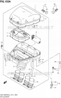 AIR FILTER for Suzuki HAYABUSA 1300 2014