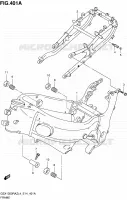 FRAME for Suzuki HAYABUSA 1300 2014