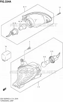 INDICATORS for Suzuki HAYABUSA 1300 2014