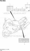LABEL for Suzuki HAYABUSA 1300 2014