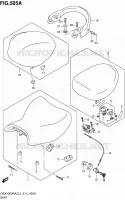 SEAT for Suzuki HAYABUSA 1300 2014
