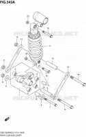 SHOCK ABSORBER LINKAGE for Suzuki HAYABUSA 1300 2014