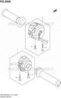 SWITCHES for Suzuki HAYABUSA 1300 2014