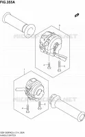 SWITCHES for Suzuki HAYABUSA 1300 2014