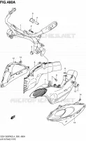 AIR INTAKE PIPE for Suzuki HAYABUSA 1300 2014