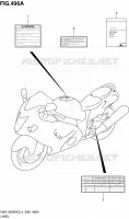 LABEL for Suzuki HAYABUSA 1300 2014