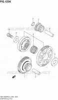 STARTER MOTOR CLUTCH for Suzuki HAYABUSA 1300 2014