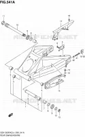 SWINGARM for Suzuki HAYABUSA 1300 2014