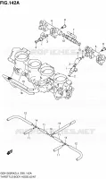 THROTTLE BODY for Suzuki HAYABUSA 1300 2014
