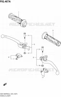 HANDGRIPS   LEVERS  for Suzuki HAYABUSA 1300 2014