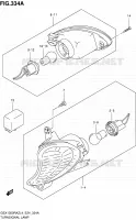 INDICATORS for Suzuki HAYABUSA 1300 2014