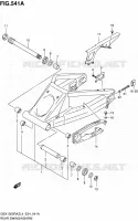 SWINGARM for Suzuki HAYABUSA 1300 2014