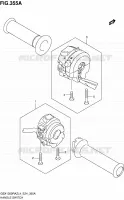 SWITCHES for Suzuki HAYABUSA 1300 2014