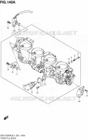 THROTTLE BODY for Suzuki HAYABUSA 1300 2014