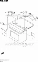 BATTERY for Suzuki HAYABUSA 1300 2014