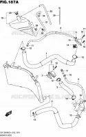 RADIATOR HOSE for Suzuki HAYABUSA 1300 2014