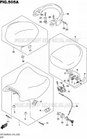 SEAT for Suzuki HAYABUSA 1300 2014