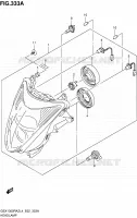 HEADLIGHT for Suzuki HAYABUSA 1300 2015