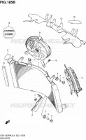 RADIATOR (GSX1300RAZL4 E19) for Suzuki HAYABUSA 1300 2015
