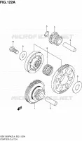 STARTER MOTOR CLUTCH for Suzuki HAYABUSA 1300 2015