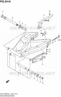 SWINGARM for Suzuki HAYABUSA 1300 2015