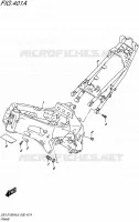 FRAME for Suzuki GSX-S 1000 2016