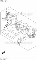 THROTTLE BODY for Suzuki GSX-S 1000 2016