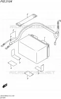 BATTERY for Suzuki GSX-S 1000 2016