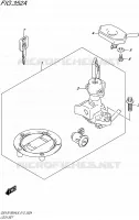 LOCK SET for Suzuki GSX-S 1000 2016