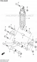 SHOCK ABSORBER LINKAGE for Suzuki GSX-S 1000 2016
