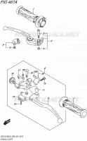 HANDGRIPS   LEVERS  for Suzuki GSX-S 1000 2016