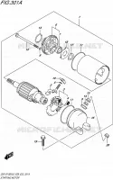 STARTER MOTOR for Suzuki GSX-S 1000 2016