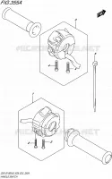 SWITCHES for Suzuki GSX-S 1000 2016