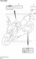 LABEL for Suzuki GSX-S 1000 2016