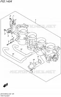 THROTTLE BODY for Suzuki GSX-S 1000 2016