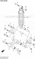 SHOCK ABSORBER LINKAGE for Suzuki GSX-S 1000 2016