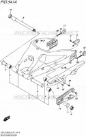 SWINGARM for Suzuki GSX-S 1000 2016