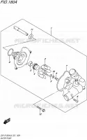 WATER PUMP for Suzuki GSX-S 1000 2016