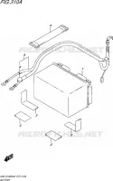 BATTERY for Suzuki GSX-S 1000 2016
