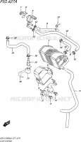 FUEL EVAP SYSTEM for Suzuki GSX-S 1000 2016