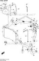 RADIATOR HOSE for Suzuki GSX-S 1000 2016