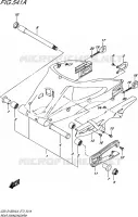 SWINGARM for Suzuki GSX-S 1000 2016