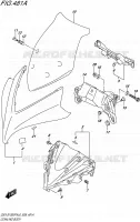 FAIRING   LABELS for Suzuki GSX-S 1000 2016