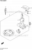 LOCK SET for Suzuki GSX-S 1000 2016