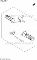 OPTIONS (GRIP HEATER SET) for Suzuki GSX-S 1000 2016